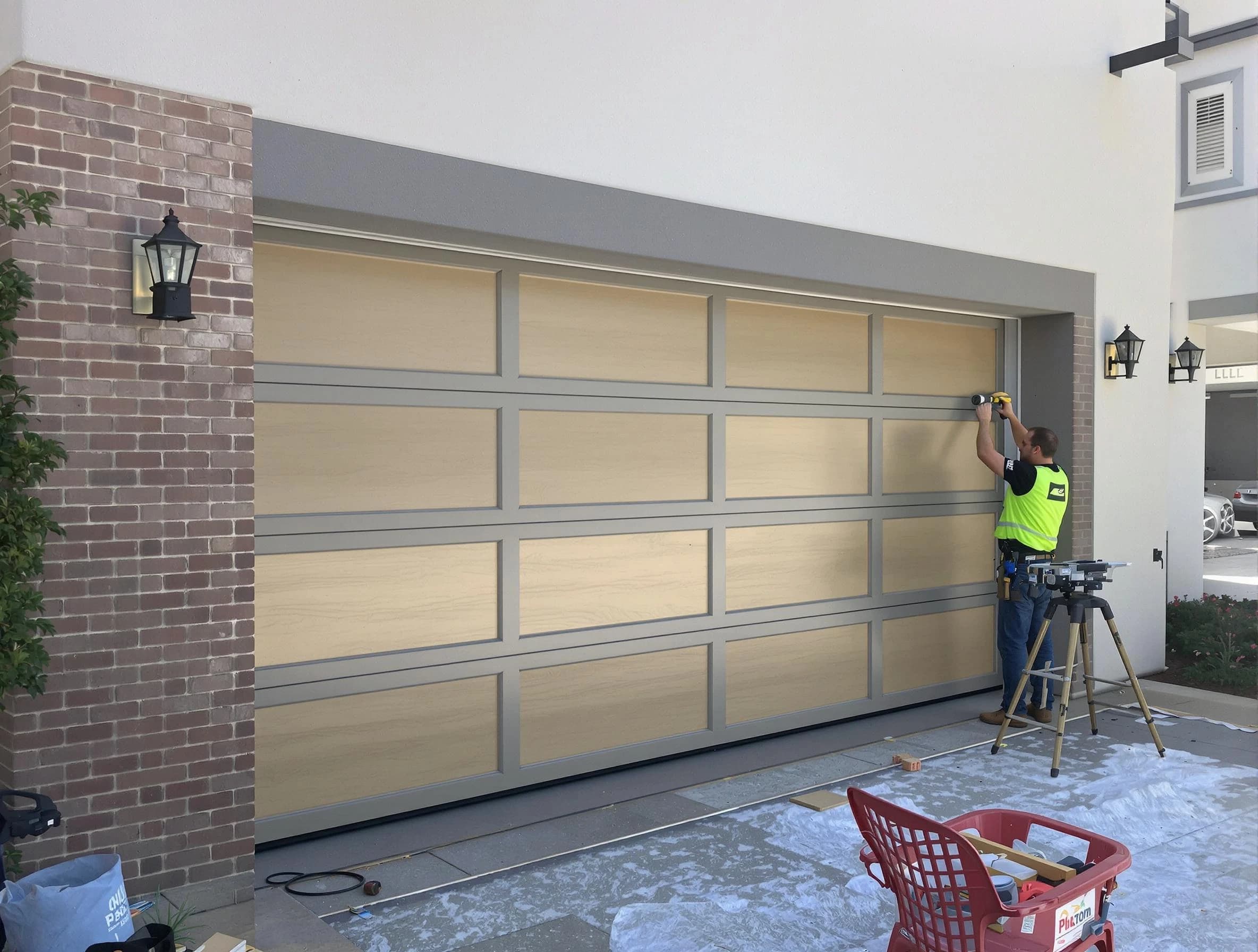 Garage door replacement service by Shelbyville Garage Door Repair in Shelbyville