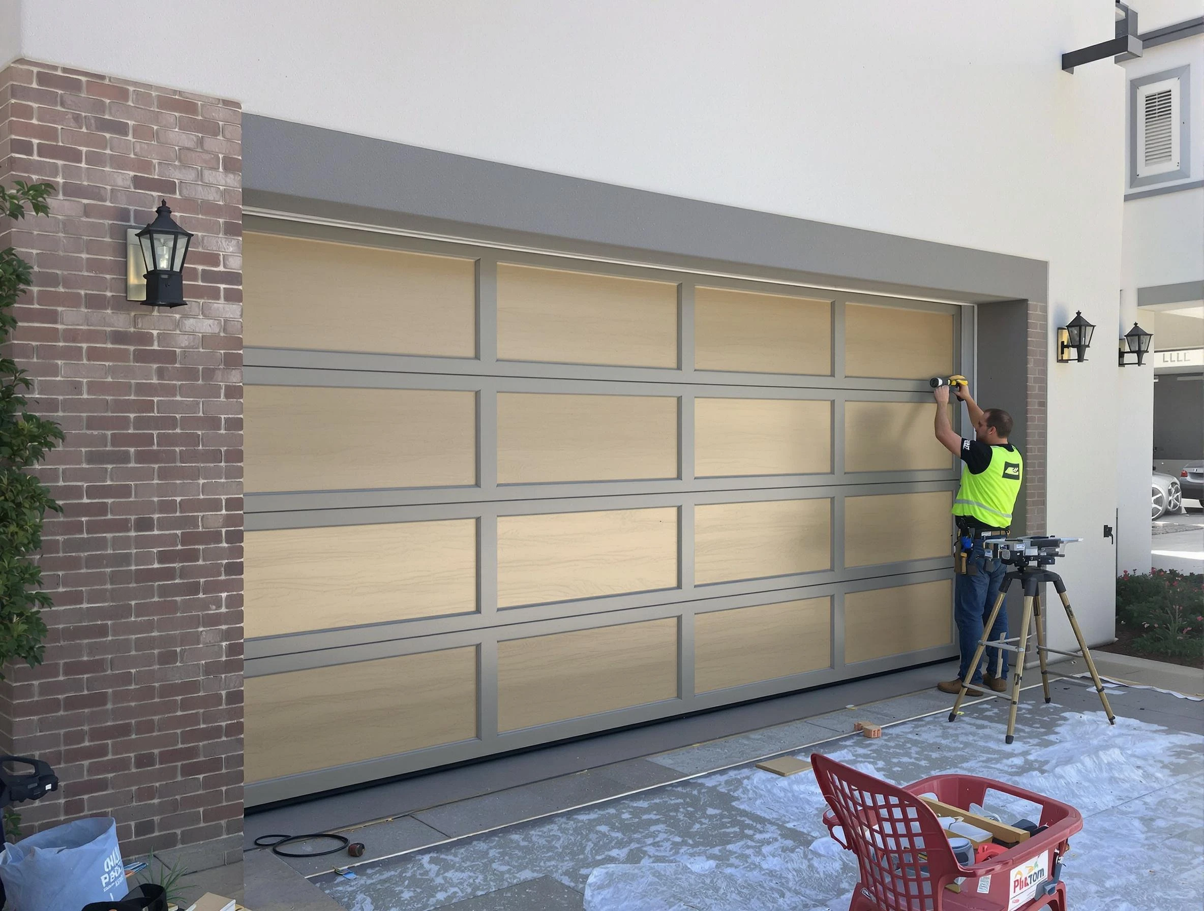 Garage door replacement service by Shelbyville Garage Door Repair in Shelbyville
